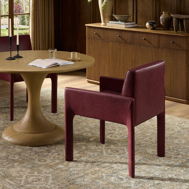 Graford Dining Chair - Dulane Burgundy