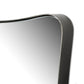 Hamza Wall Mirror - Dark Antique Iron