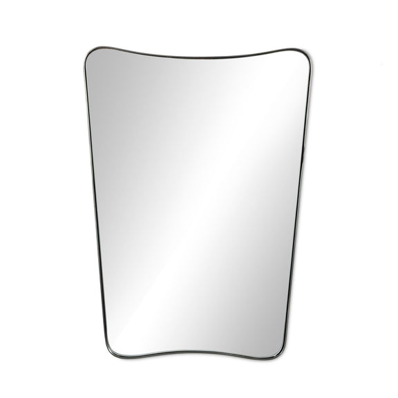 Hamza Wall Mirror - Dark Antique Iron
