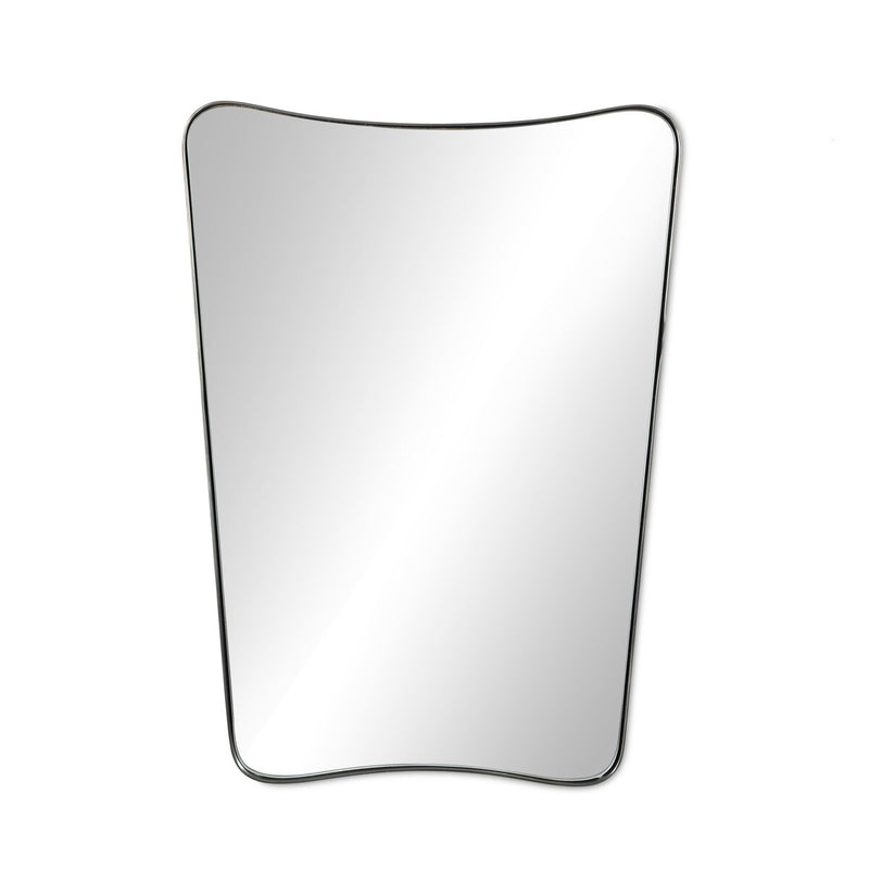Hamza Wall Mirror - Dark Antique Iron