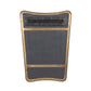 Hamza Wall Mirror - Aged Brass Iron