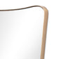 Hamza Wall Mirror - Aged Brass Iron