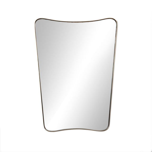 Hamza Wall Mirror - Aged Brass Iron