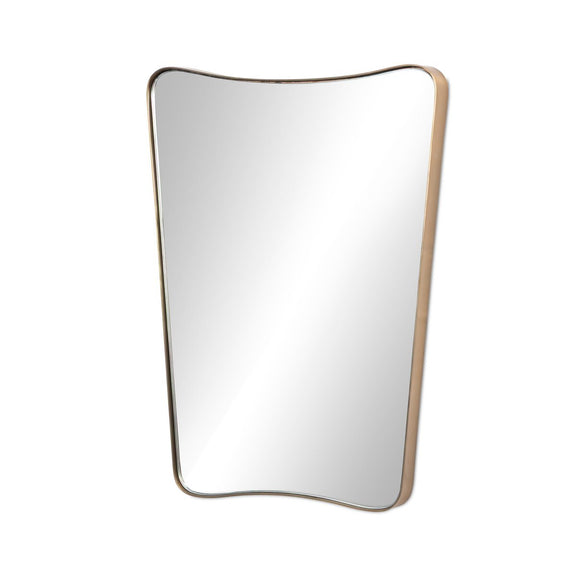 Hamza Wall Mirror - Aged Brass Iron