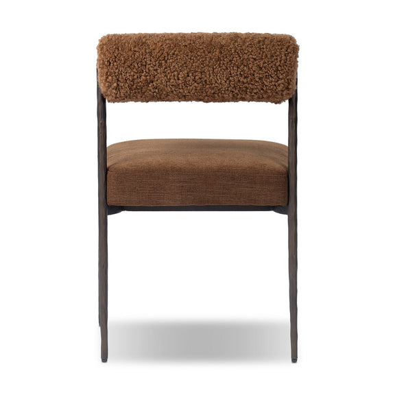 Jazelle Metal Dining Chair - Laughlin Ochre