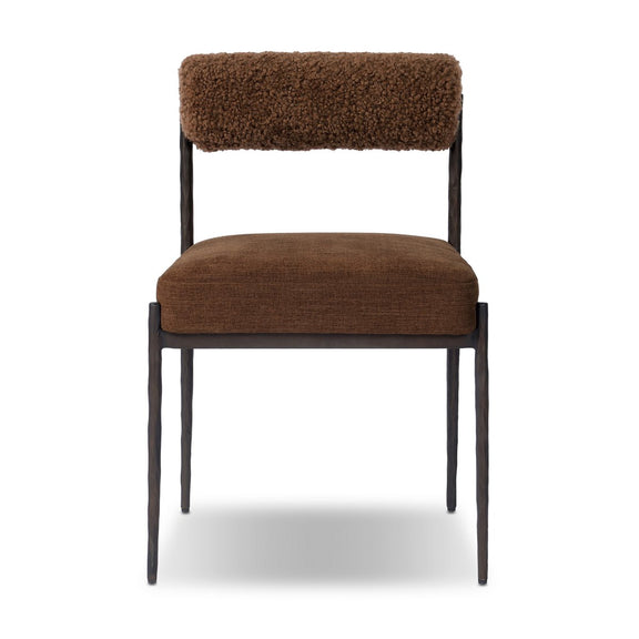 Jazelle Metal Dining Chair - Laughlin Ochre