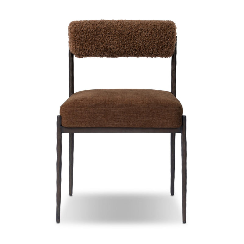 Jazelle Metal Dining Chair - Laughlin Ochre