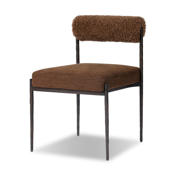 Jazelle Metal Dining Chair - Laughlin Ochre