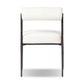 Jazelle Metal Dining Chair - Crypton Nomad Snow