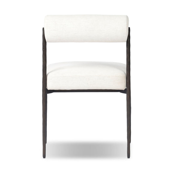 Jazelle Metal Dining Chair - Crypton Nomad Snow