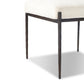 Jazelle Metal Dining Chair - Crypton Nomad Snow