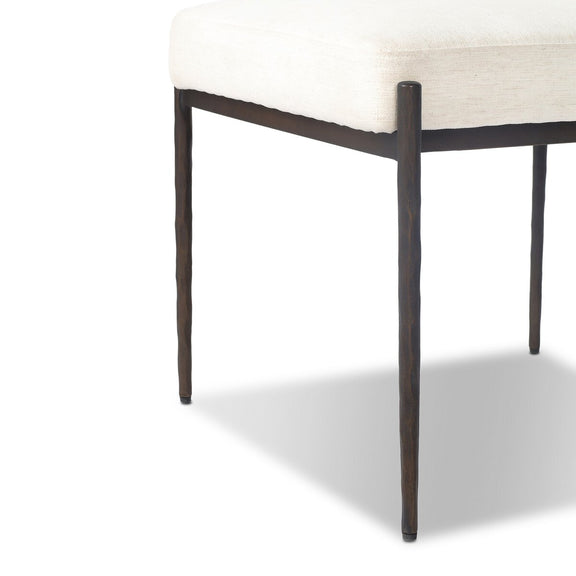 Jazelle Metal Dining Chair - Crypton Nomad Snow