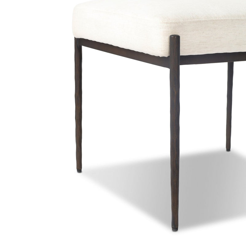 Jazelle Metal Dining Chair - Crypton Nomad Snow