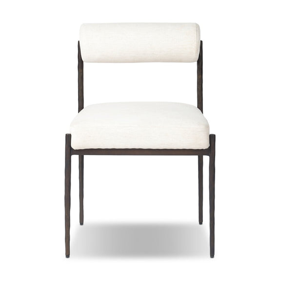 Jazelle Metal Dining Chair - Crypton Nomad Snow
