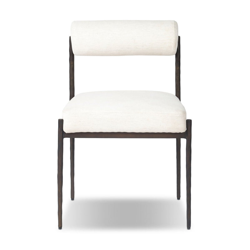 Jazelle Metal Dining Chair - Crypton Nomad Snow
