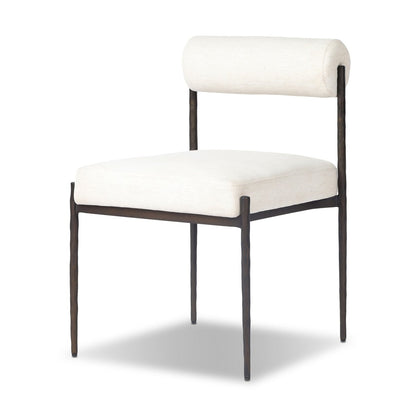 Jazelle Metal Dining Chair - Crypton Nomad Snow