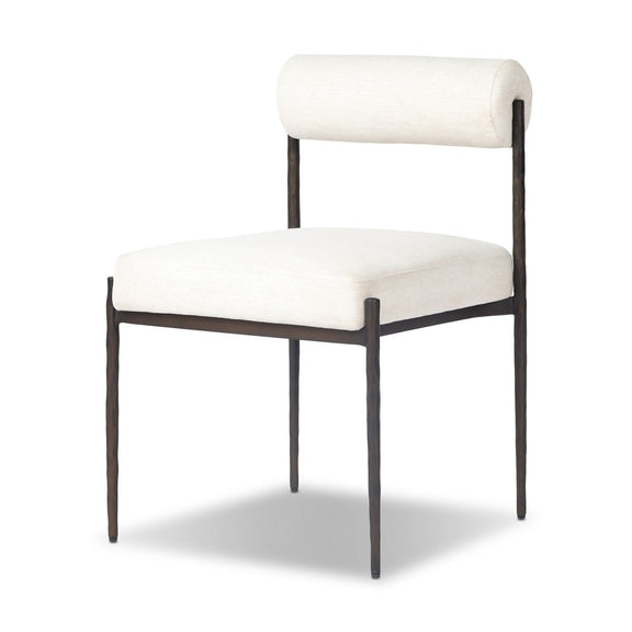 Jazelle Metal Dining Chair - Crypton Nomad Snow