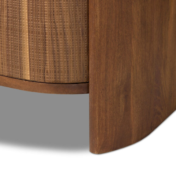 Ames Small Cabinet - Weathered Mango Solid