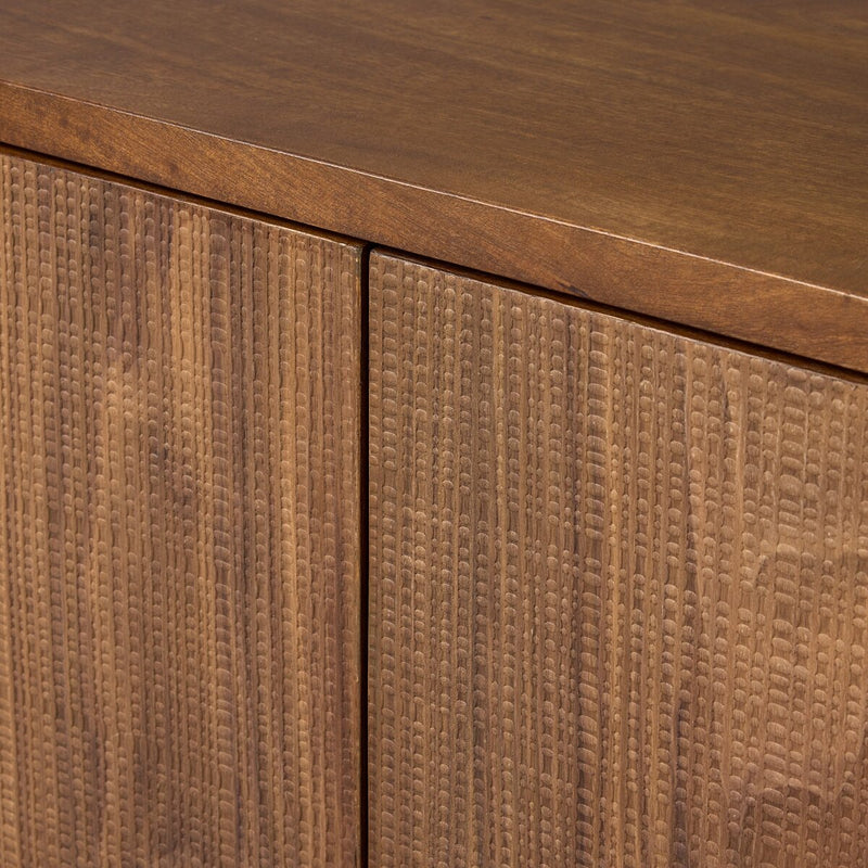 Ames Small Cabinet - Weathered Mango Solid