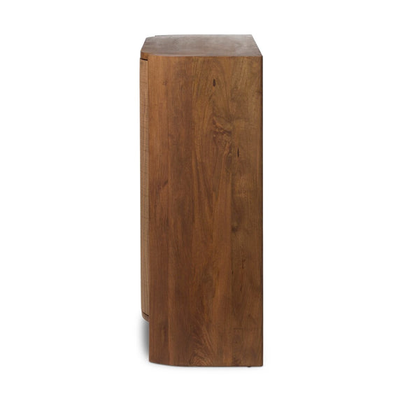 Ames Small Cabinet - Weathered Mango Solid
