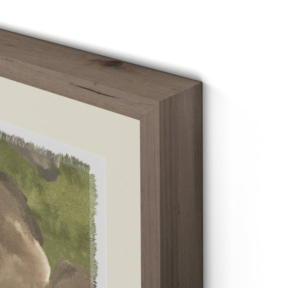 Sub Tropic by Molly Franken - Rustic Walnut