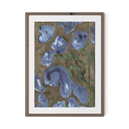 Violet Femmes by Molly Franken - Rustic Walnut