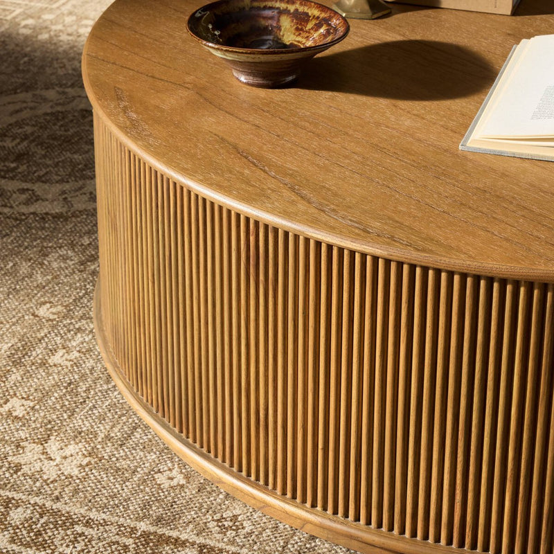 Ona Coffee Table - Amber Mindi Veneer