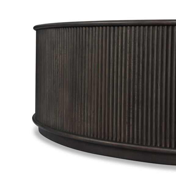 Ona Coffee Table - Smoked Black Mindi