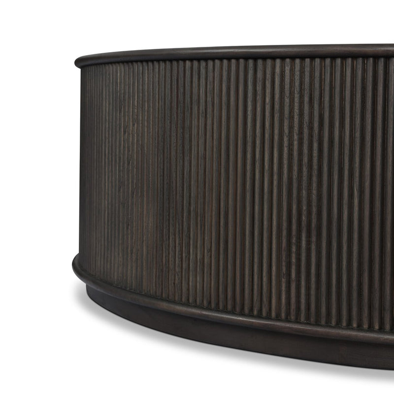 Ona Coffee Table - Smoked Black Mindi