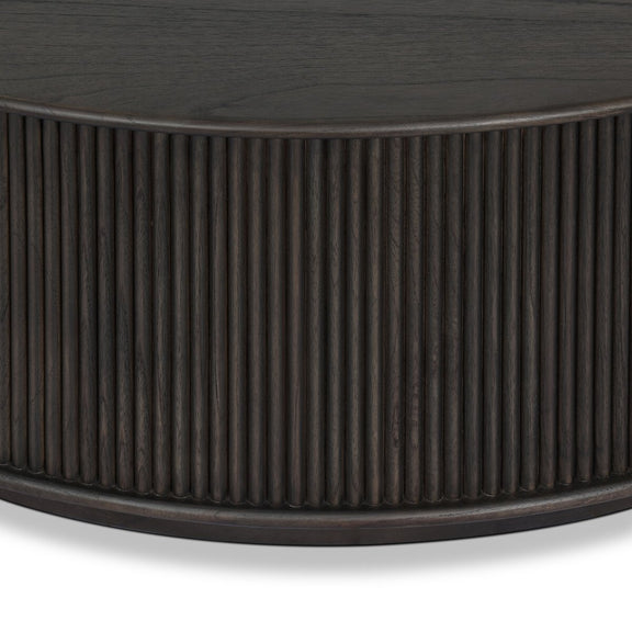 Ona Coffee Table - Smoked Black Mindi