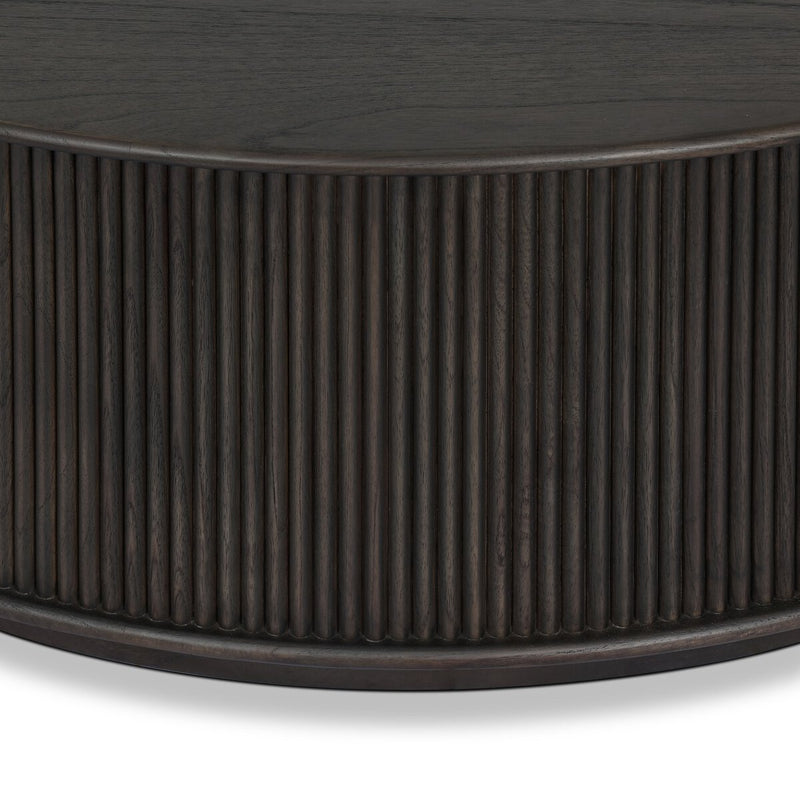 Ona Coffee Table - Smoked Black Mindi