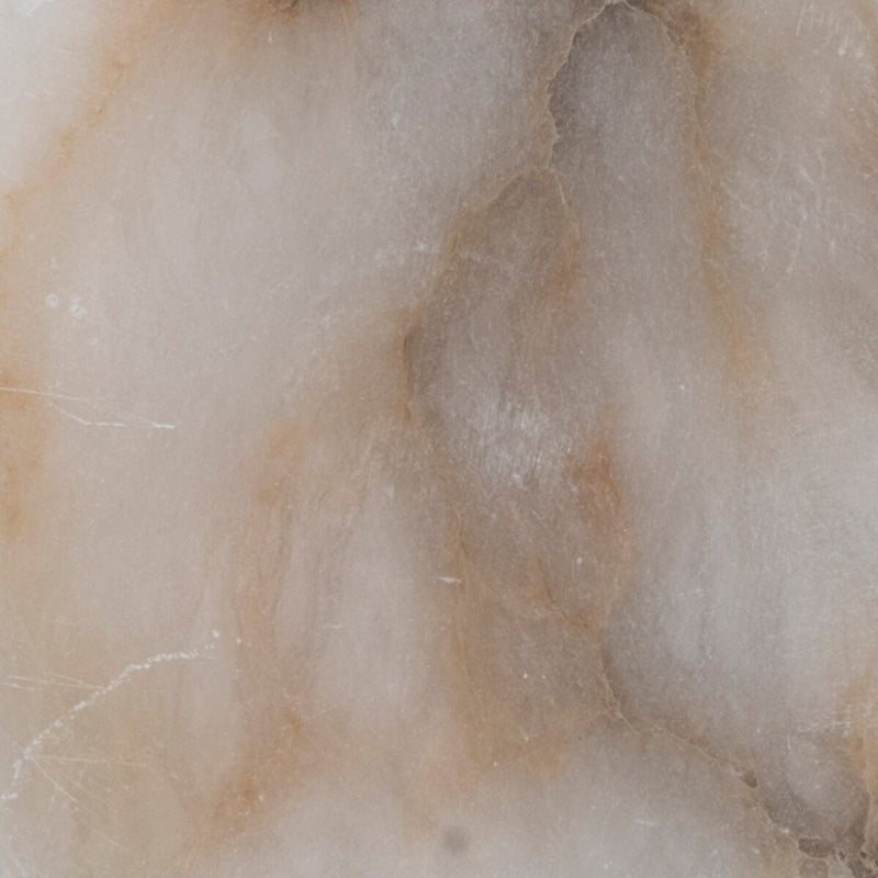 Madera End Table - Natural Cream Onyx