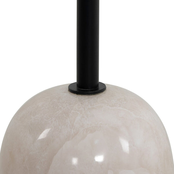 Madera End Table - Natural Cream Onyx