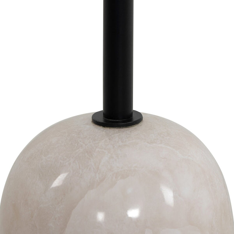 Madera End Table - Natural Cream Onyx