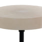 Madera End Table - Natural Cream Onyx