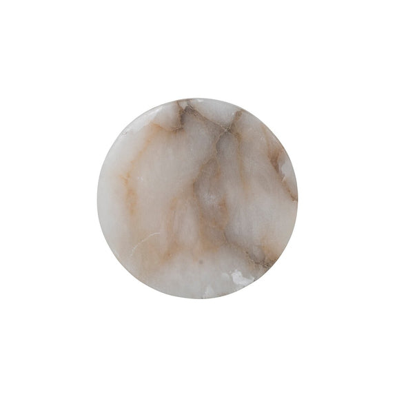 Madera End Table - Natural Cream Onyx
