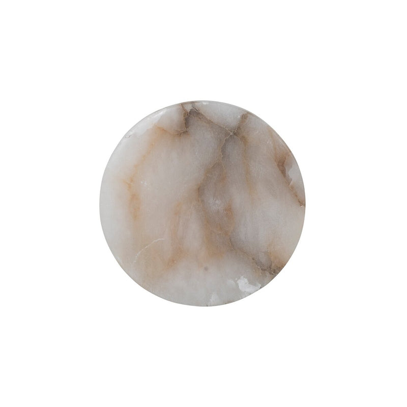 Madera End Table - Natural Cream Onyx