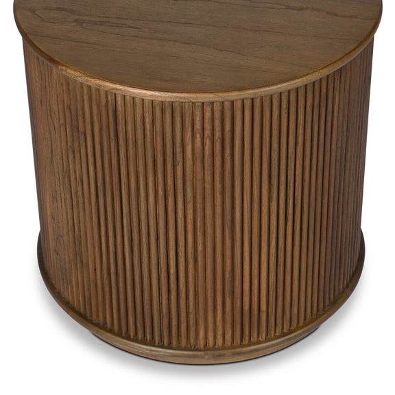 Ona End Table - Amber Mindi Veneer