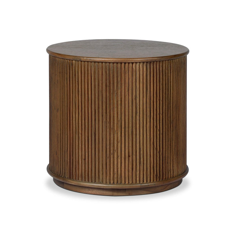 Ona End Table - Amber Mindi Veneer