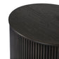 Ona End Table - Smoked Black Mindi Veneer