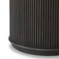 Ona End Table - Smoked Black Mindi Veneer