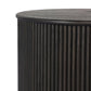 Ona End Table - Smoked Black Mindi Veneer
