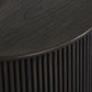 Ona End Table - Smoked Black Mindi Veneer
