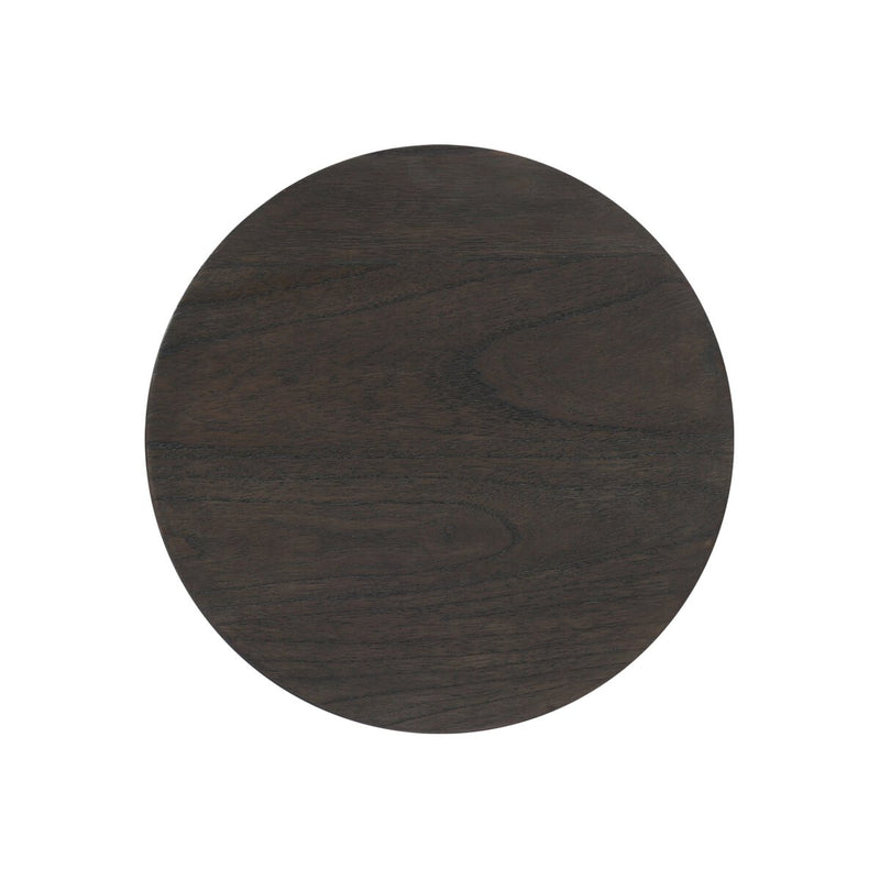 Ona End Table - Smoked Black Mindi Veneer