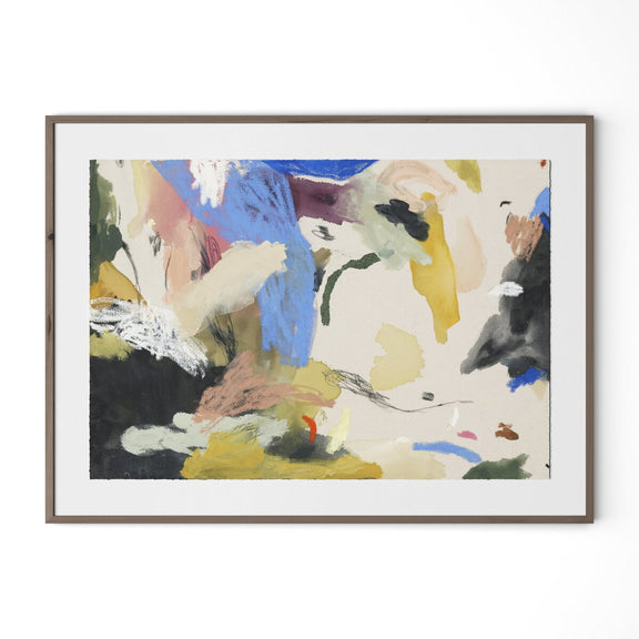 Sunny Side Of The Street by Allison Rohland - Rustic Walnut