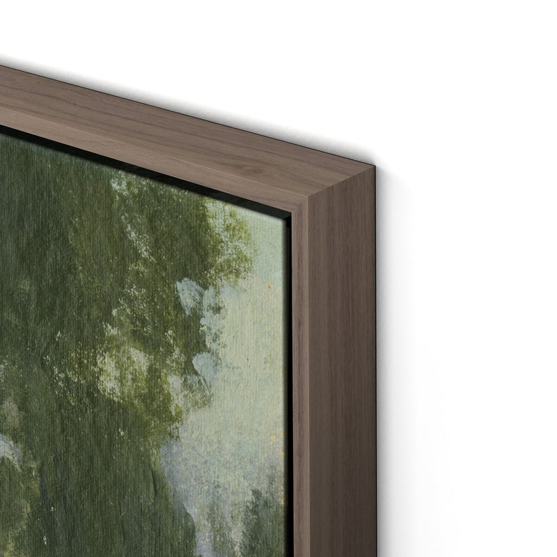 Respite XI by Brittany Smith - Rustic Walnut