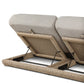 Evander Outdoor Double Chaise