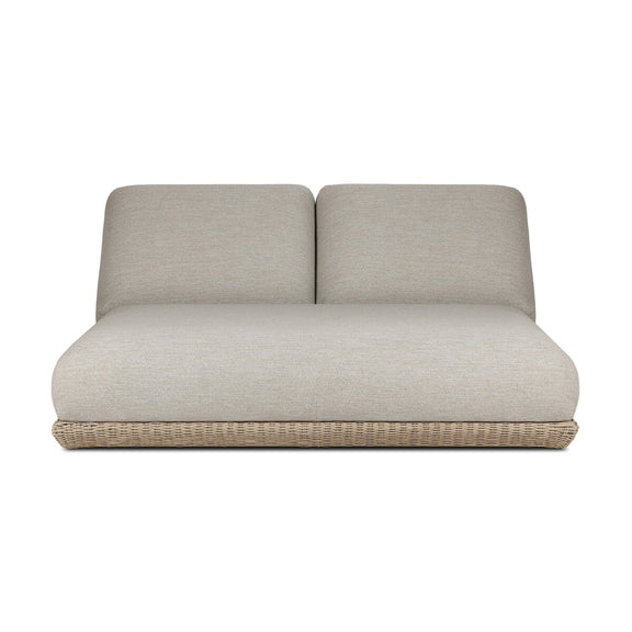 Evander Outdoor Double Chaise