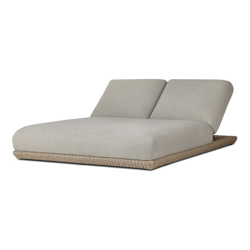 Evander Outdoor Double Chaise