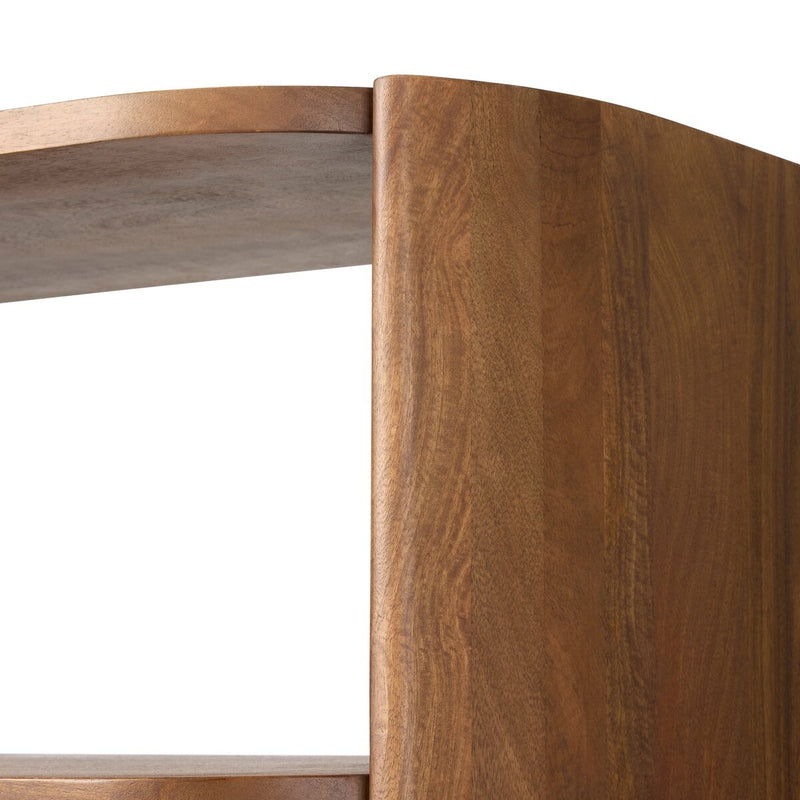 Ames Bookcase - Weathered Mango Solid